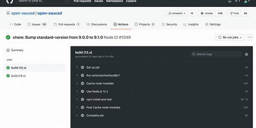 Caching dependencies to speed up workflows in GitHub Actions