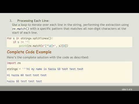Extracting Words Before New Lines in Strings using Python