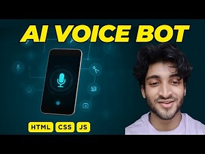 Build AI voice bot from scratch | HTML CSS JavaScript project | Day 5 of #30days30project