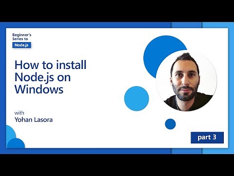 How to install Node.js on Windows [3 of 26] | Node.js for Beginners