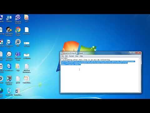 Update Web Config SQL connection string for IIS