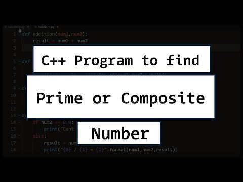 C++ Program to Check for Prime or Composite Number with User Input ( Explained in Detail )