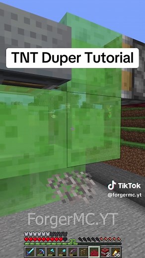 How to Make a TNT Duper in Minecraft Java Edition