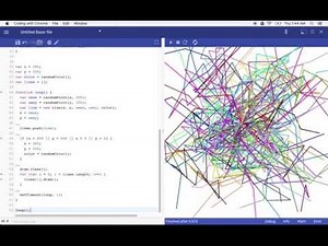 JavaScript Line Drawing from Coding with Chrome: How-To