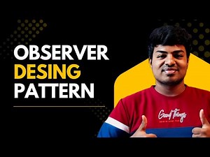 Observer Design Pattern Explained | Real world Example + Code Walkthrough | LLD | Tamil