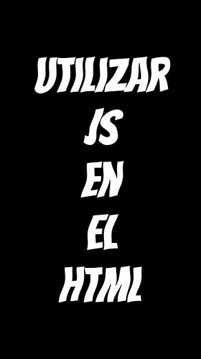 Cómo Usar JS En HTML💻