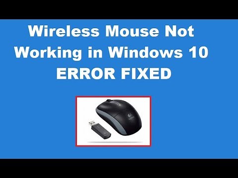 How to Fix Wireless Mouse Not Working in Windows 10