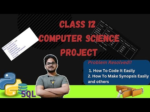 CS Project Class 12 Python || Class 12 Computer Science || Bakery Management System