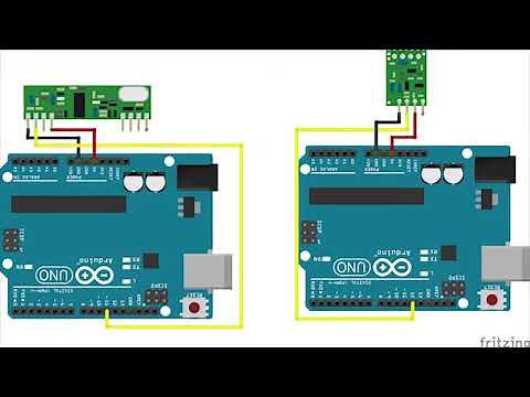 How To Interface 433 MHz RF Transmitter And Receiver Module With Arduino Uno