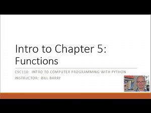 Python-5a - Functions, a Gentle Intro