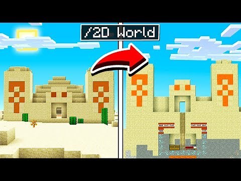How to CREATE a 2D Minecraft WORLD!