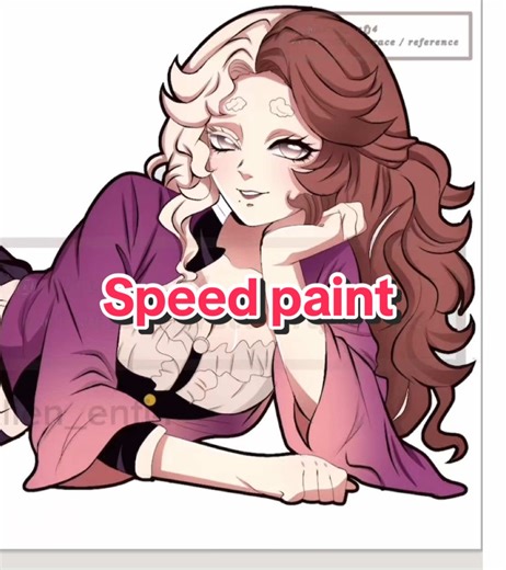 Speed paint kny oc #kny #kimetsunoyaiba #demonslayer #demonslayeroc #knyoc