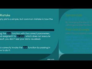 Fixing the Matplotlib Plot Not Showing Line Issue in Python