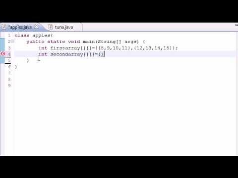 Java Programming Tutorial - 33 - Multidimensional Arrays