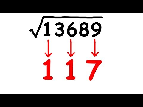 How to Calculate the Square Root of Any Number, Digit by Digit Method