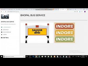 Bus Reservation system project in Python