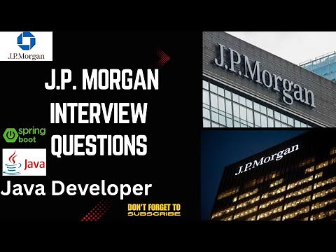 JP Morgan Java Developer Interview Questions (2025 Edition) | Backend Developer | 3+ Exp