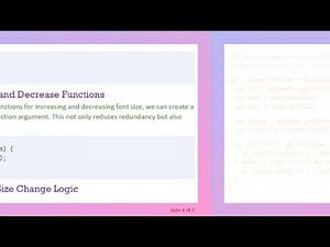 Improve Your Font Size Control in JavaScript with Simple Enhancements