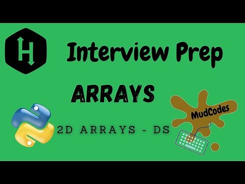 2D Array- DS - Hourglass |ARRAYS |HACKERRANK Solution| PYTHON | Interview |Programming for Beginners