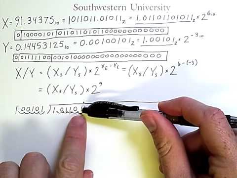 Floating Point Arithmetic: Division