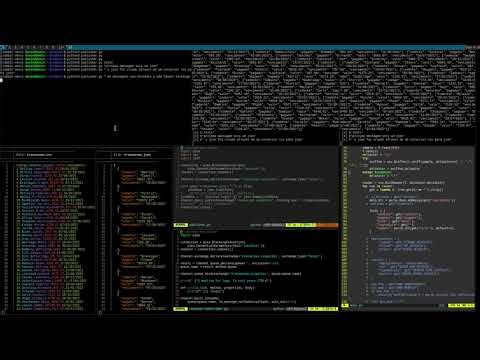 Publisher/Subscriber behaviour in Python with RabbitMQ - Version 1