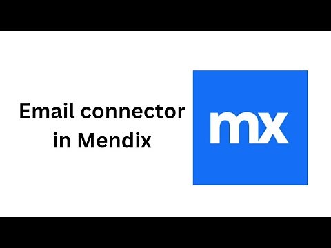 How to use the Email connector in Mendix to send Mails I Email Module I Mendix