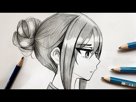 How to Draw SIDE VIEW Anime Face