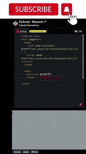 PyScript - Run Python in the Browser!
