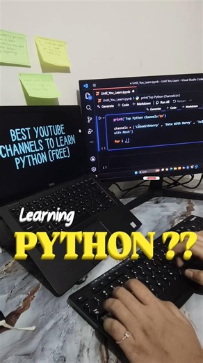 Don't Learn Python Wrong ❌ Start With These YT channels 🚀#shorts #ytshorts #python #coding #python