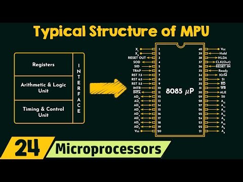 Typical Structure of Microprocessor Unit (MPU)
