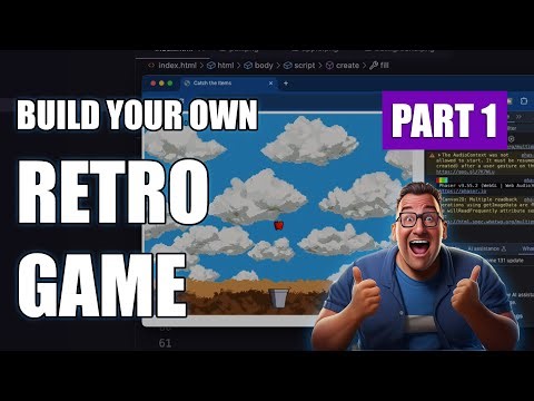 How to build a Retro Style 2D Game in JavaScript (1 of 3)
