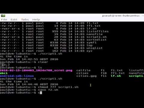 How to execute a shell script in Ubuntu