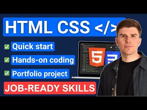 HTML & CSS Crash Course – Build Reddit Step-by-Step (2025)