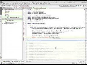 Parse XML using the standard Java DOM parser