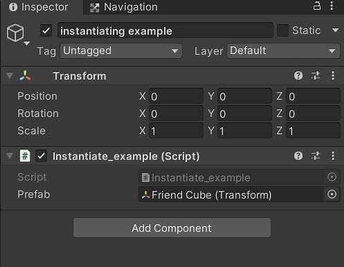 Unity Instantiate Prefab: Ultimate Guide to spawning Gameobjects in Unity - VionixStudio