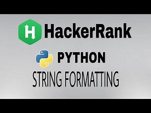 #22: String Formatting | Hackerrank Python Solution | English Explanation