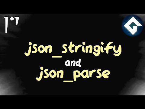 json_stringify and json_parse - Using Structs with JSON - GameMaker Tutorial
