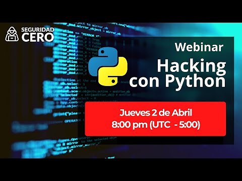 Webinar Hacking with Python | Zero Security