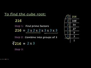 Cube root by prime factorisation | Cube and Cube roots | NCERT Grade 8 | Math | Khan Academy