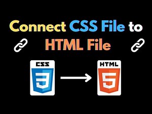 How to Link External CSS File to a HTML File using Visual Studio Code