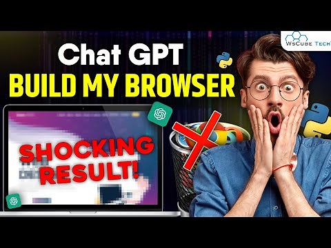 Say GoodBye to Chrome!! (build your own BROWSER using ChatGPT + Python)