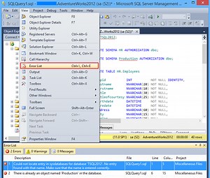 Common SQL syntax errors and how to resolve them
