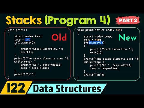 Stacks (Program 4) – Part 2