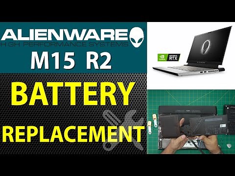 How to Replace Battery on Alienware M15 R2 Laptop - Step-by-Step 🔋🪫