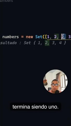¡Adiós duplicados! Así funciona Set en JavaScript 🤯🔥 #code #development #typescript #tips