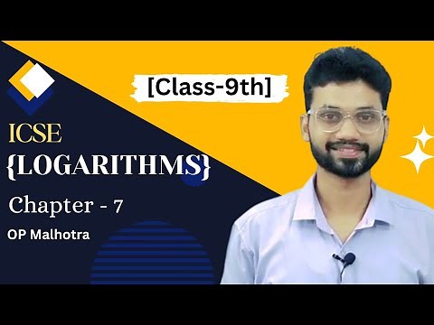 ICSE Class IX | Logarithms | Chapter 7 Solutions