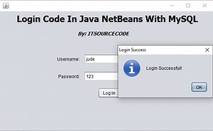 Login Code In Java With Source Code