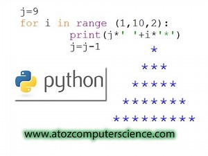 Pyramid of asterisks program in Python