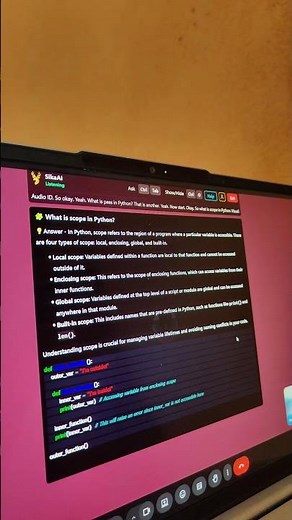 🔥 Live Python Coding Interview with AI Assistant | Learn Python Interview Questions with SikaAI 💻