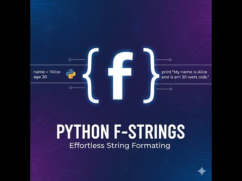 Python Full Course ❤️|🔥 Python String Formatting & F-Strings Explained ✨
